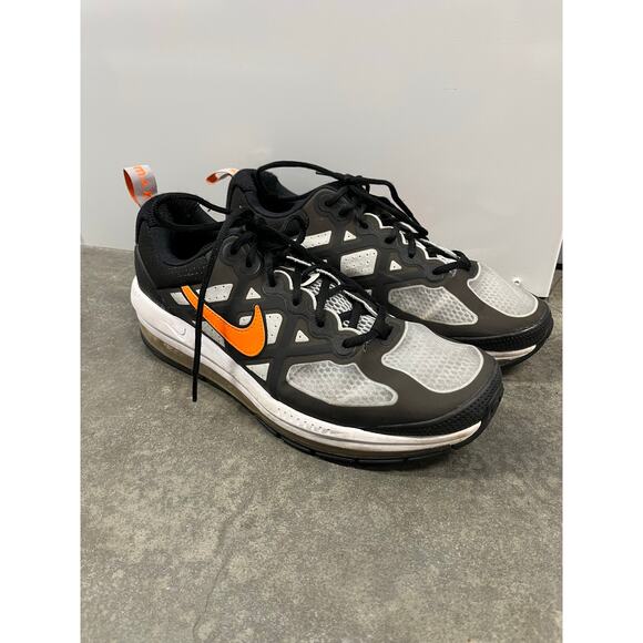 Size 12 - Nike Air Max Genome Grey/Orange men’s - Picture 1 of 7